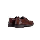 Hush Puppies  Mens Maradona Leather Shoes Brown