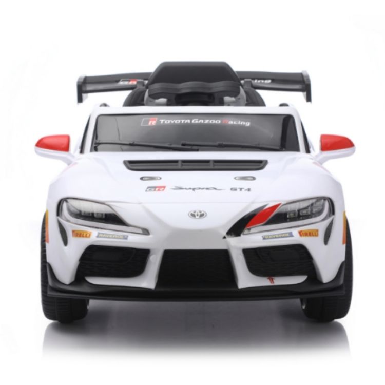 Electric Ride On Toyota Supra Play Car In White