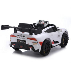Electric Ride On Toyota Supra Play Car In White