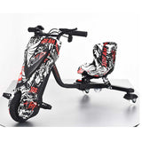 Electric Ride On Dift Trike Play Ride In White Multi