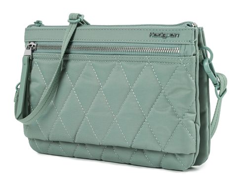 Hedgren Inner City Cossover Rfid 3Cmpt Quilted Sage