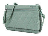 Hedgren Inner City Cossover Rfid 3Cmpt Quilted Sage