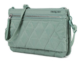 Hedgren Inner City Cossover Rfid 3Cmpt Quilted Sage