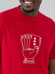 Ben Sherman Mens Hidden Ace T-Shirt In Red