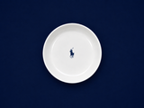 Polo Classic High Rim Side Plate 4 Piece Set In White