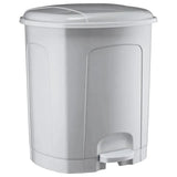 Lotus Pedal Dustbin In White