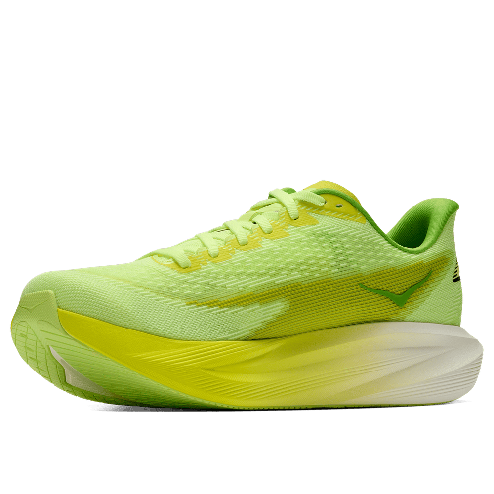 Hoka Mens March 7 Sneakers In Neon Yuzu / Hoka Citrus
