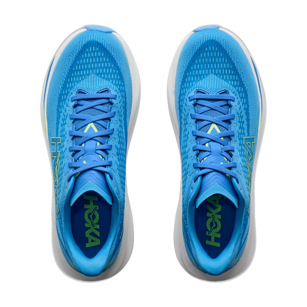 Hoka Mens March 7 Sneakers In Virtual Blue / Soft Cobalt