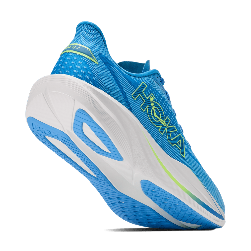 Hoka Mens March 7 Sneakers In Virtual Blue / Soft Cobalt