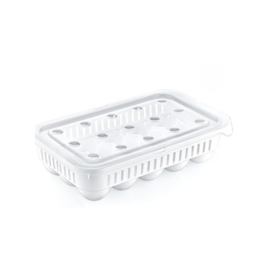 Hobby Life 15 Pcs Egg Storage Box In White