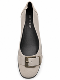 Hotter Ladies Trust Shoes In Mink