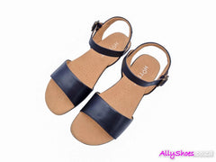 Hotter Ladies Tropic Shoes In Navy