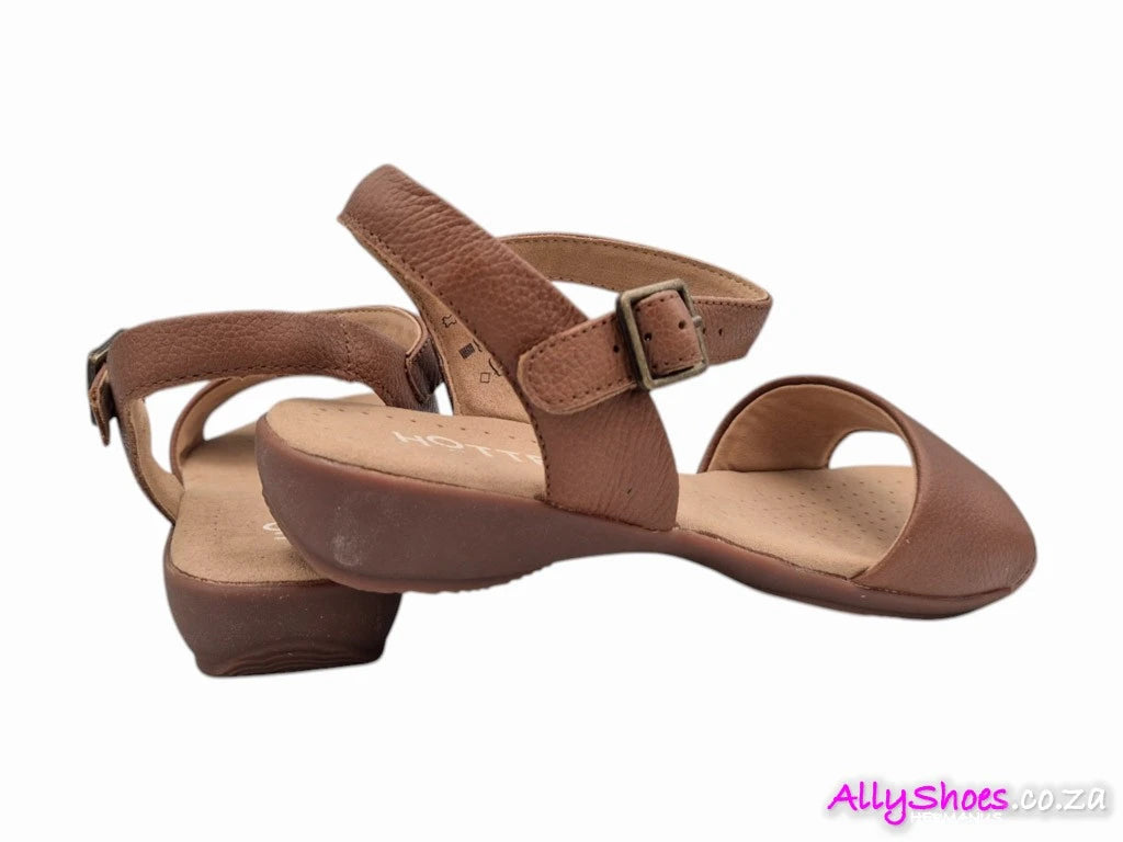 Hotter Womens Tropic Shoes In Tan