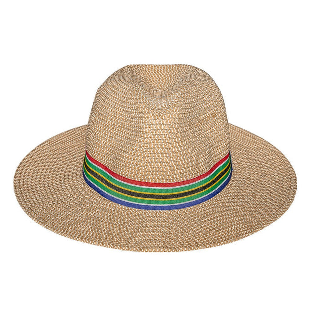 Urban Supply Mens Durban South Africa Hat In Tan/Ivory