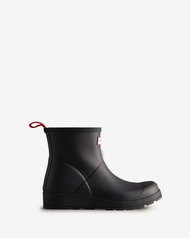 Hunter Mens Play Short Boots In Black
