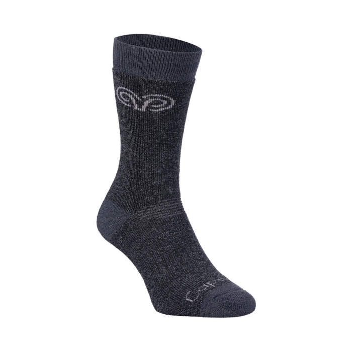 Cape Mohair Huntsman Socks Charcoal & Black