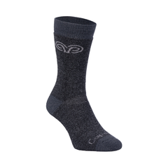 Cape Mohair Huntsman Socks Charcoal & Black