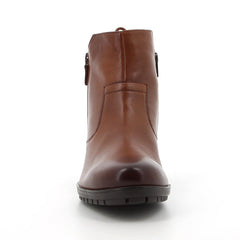 Hush Puppies Ladies Nelly Nappa Boots In Cognac