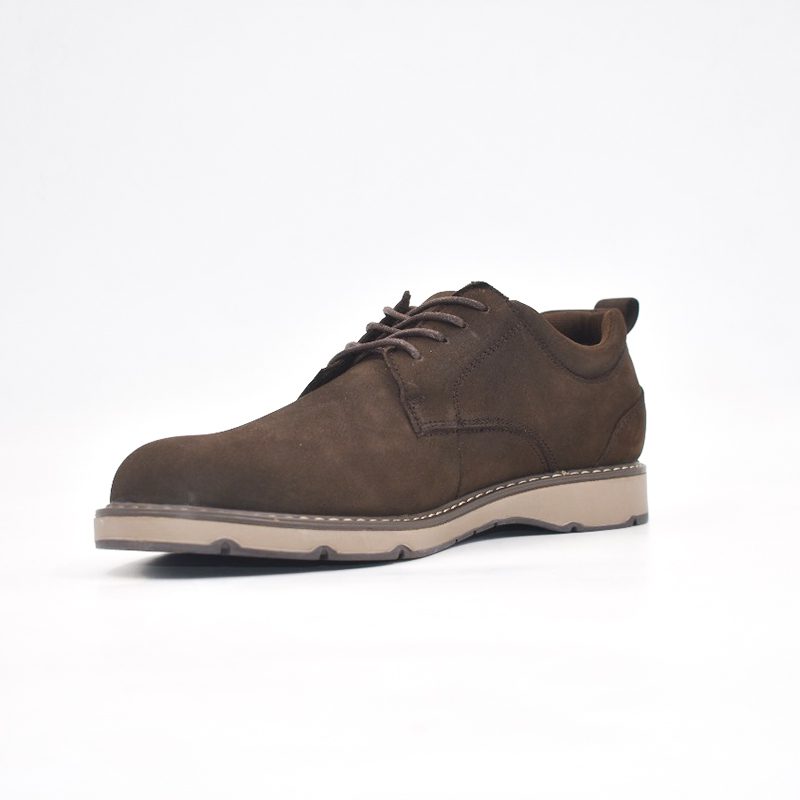 Hush Puppies Hpm00858 Mens Ronnie Nubuck Shoes Coffee