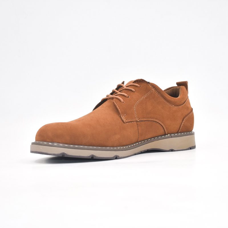 Hush Puppies Hpm00858 Mens Ronnie Nubuck Shoes Tan