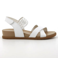 Hush Puppies Ladies Rosalino Leather Sandals In White