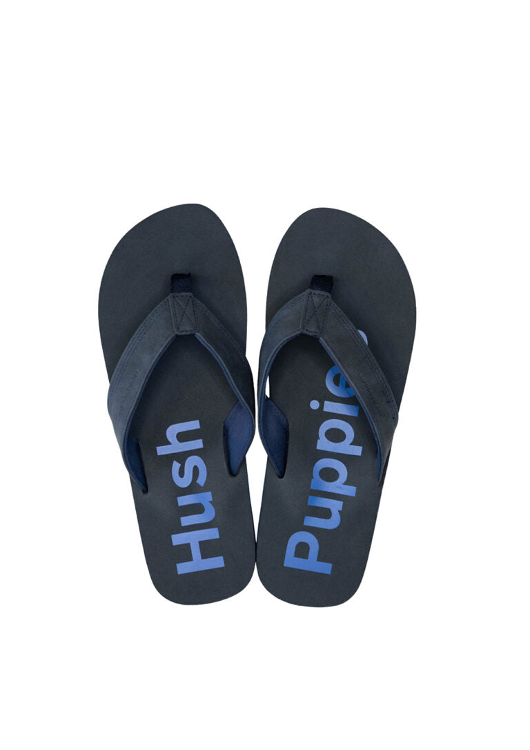 Hush Puppies Mens Stomp Thong Sandals In Blue