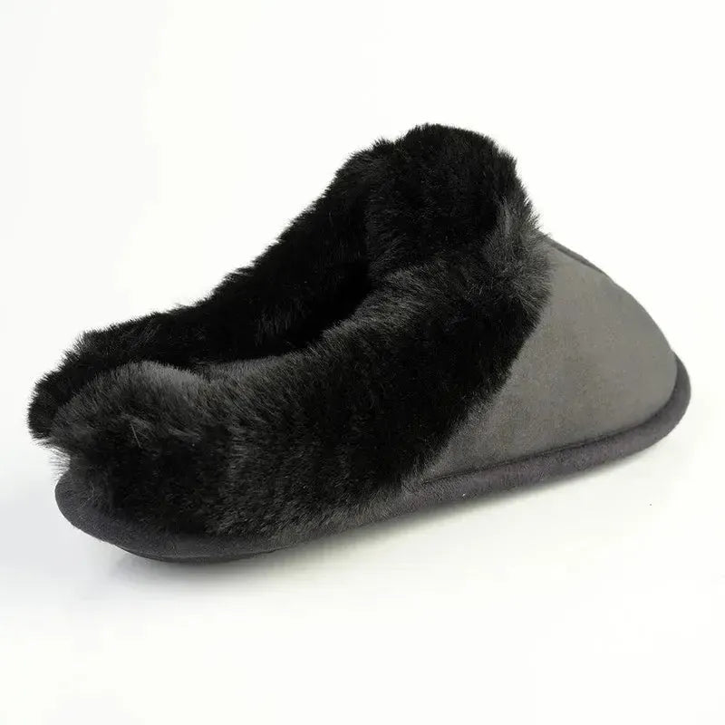 Hush Puppies Ladies Virginia Slippers in Black