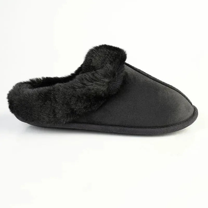 Hush Puppies Ladies Virginia Slippers in Black