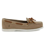 Hush Puppies Womens Yarmouth Gingko Tuumbled Nubuck Shoes In Sand
