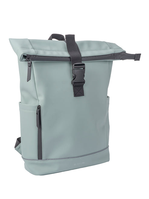 Cellini Hydro Large Roll Top Backpack In Green
