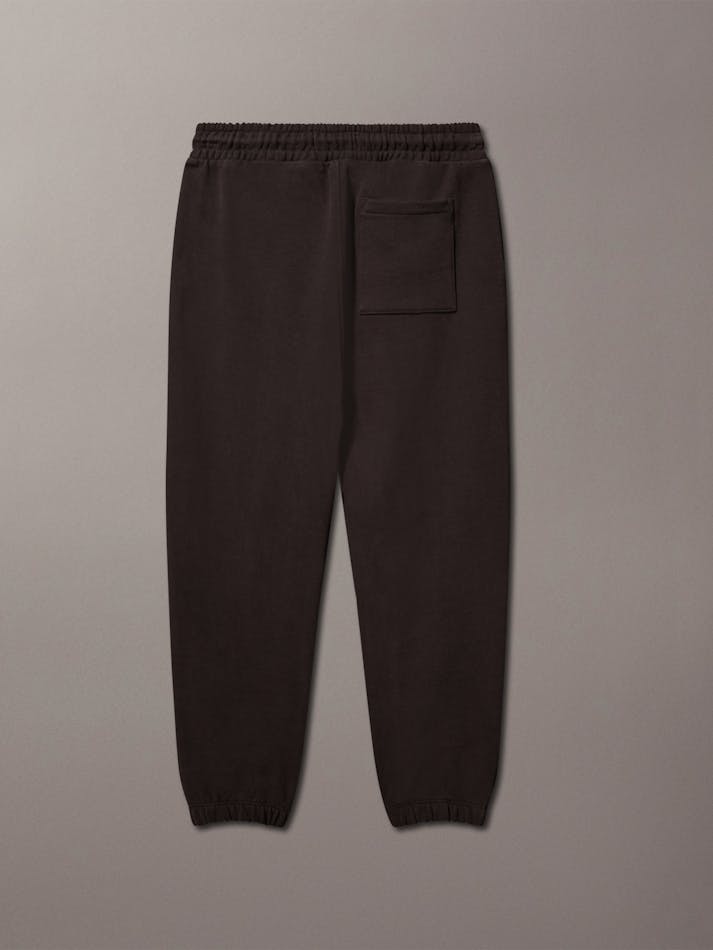 Calvin Klein Unisex Relaxed Pintuck Sweatpants In Black