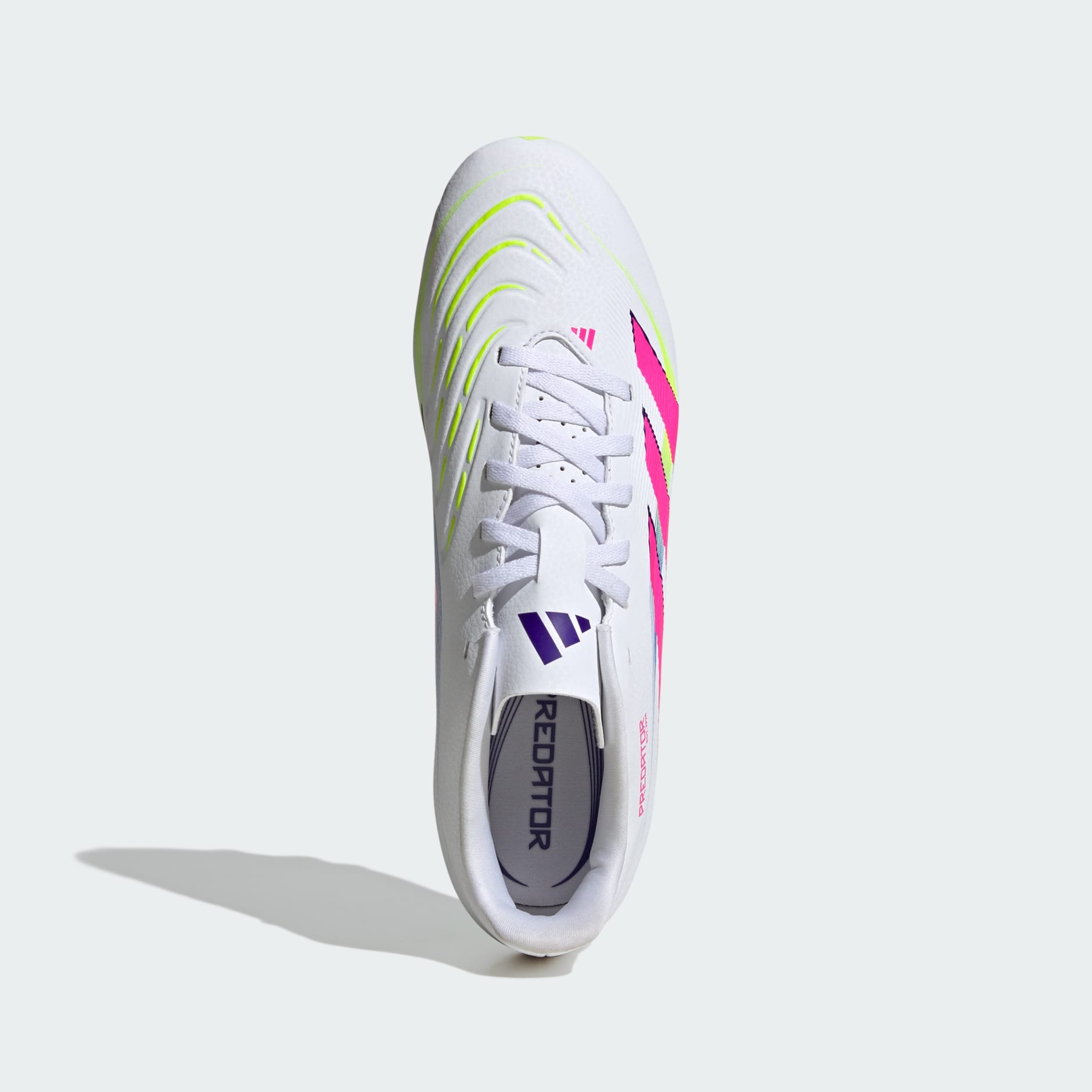 Adidas Preditor Club Soccer Boots White & Pink
