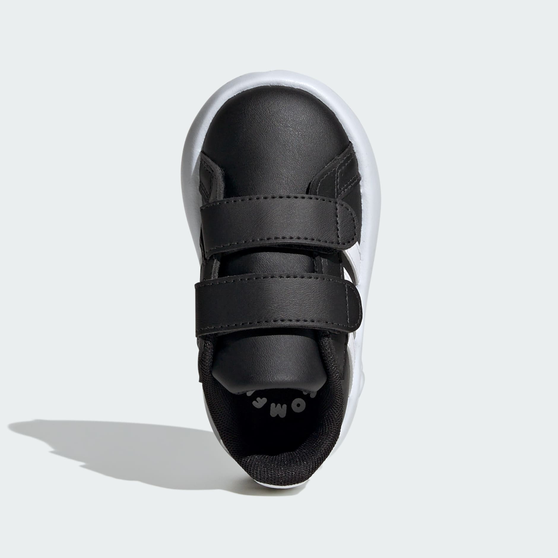 Adidas Boys Grand Court 2.0 Shoes In Black
