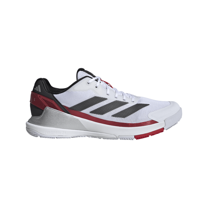 Adidas Mens Crazyquick Padel Shoes White & Red