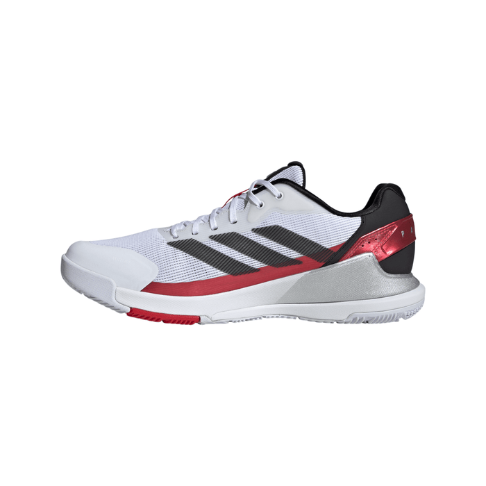 Adidas Mens Crazyquick Padel Shoes White & Red