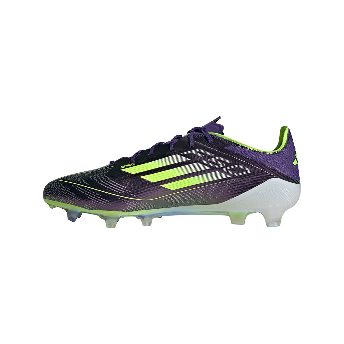 Adidas Unisex F50 Elite FG LC Teaser Soccer Boots In Unity Purple/Footwear White/Lucid Lemon