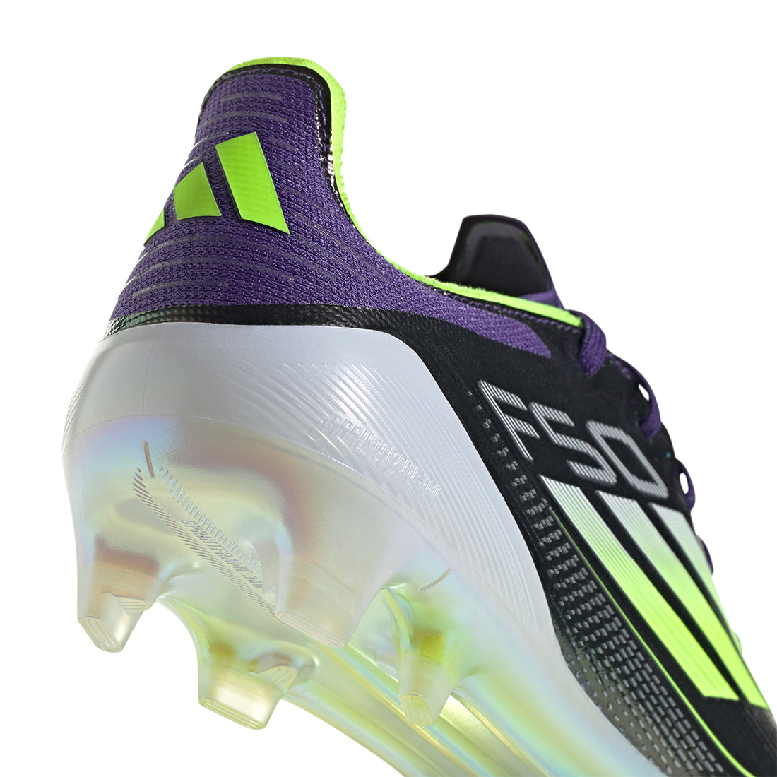 Adidas Unisex F50 Elite FG LC Teaser Soccer Boots In Unity Purple/Footwear White/Lucid Lemon