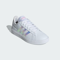 Adidas Boys Grand Court 2.0 Shoes In White
