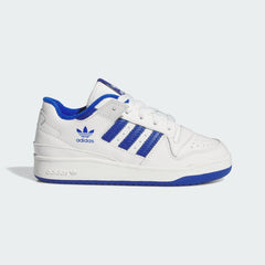 Adidas Unisex Forum Low Sneakers In White & Blue