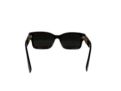 Fendi Rectangular Sunglasses For Women In Black