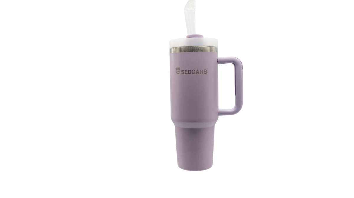 Stainless Steel Ice Figher Mug Lilac