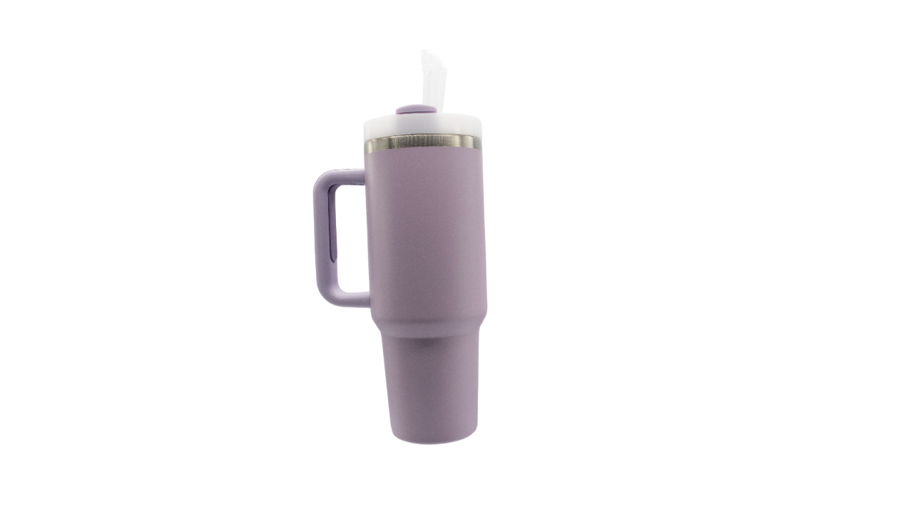 Stainless Steel Ice Figher Mug Lilac