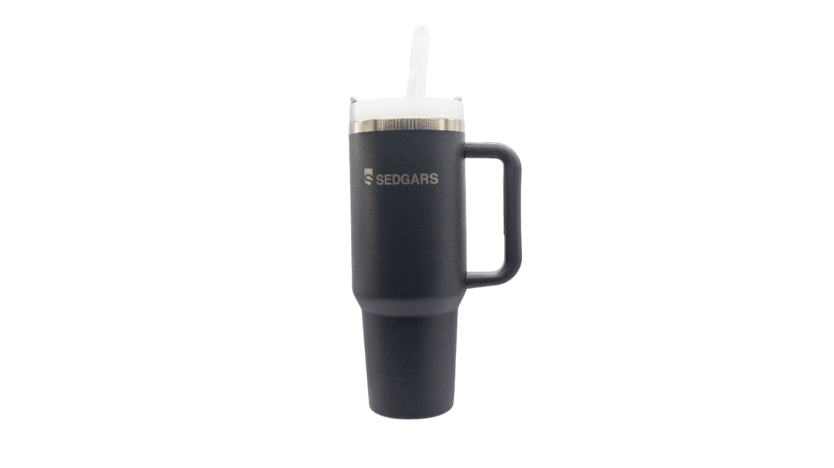 Stainless Steel Ice Figher Mug Grey