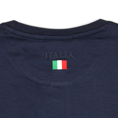 Pure Premium Nata Tee In Navy