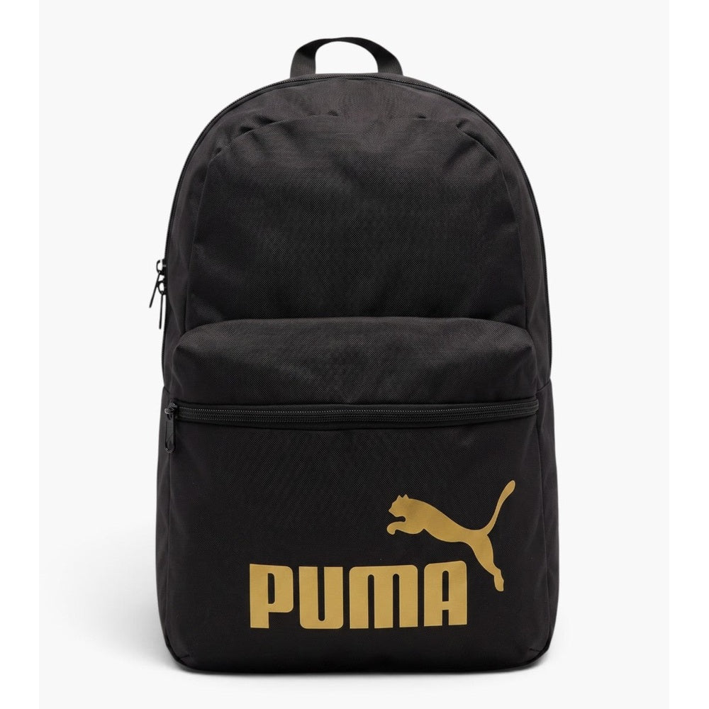 Puma Unisex Phase Backpack Black & Gold
