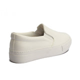 Savoy Ladies Flat Shoes In White