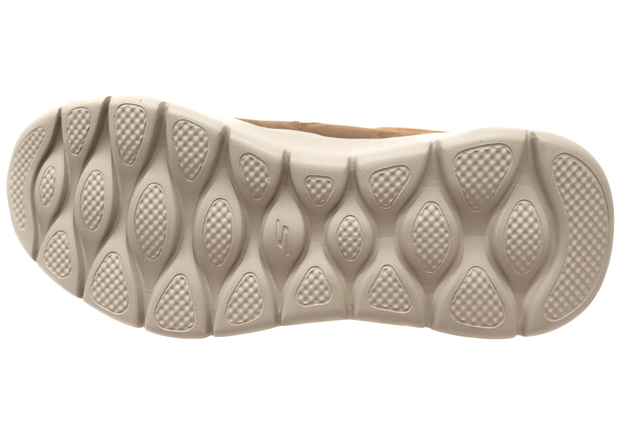 Skechers Mens Go Walk Slip-In Shoes In Brown