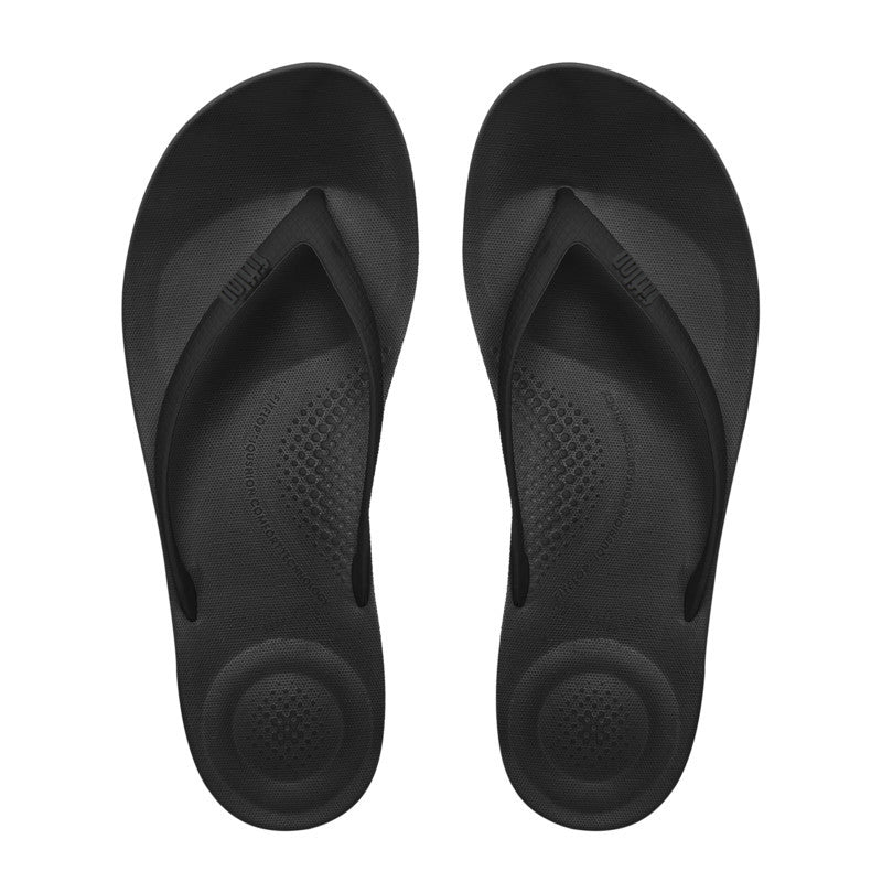 Fitflop Ladies Iqushion Shoes In Black