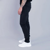Fade Mens Iconic Graphite Jeans In Black