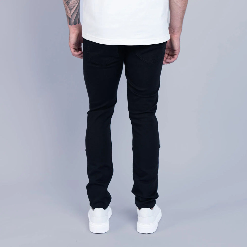 Fade Iconic Midnight Jeans Black